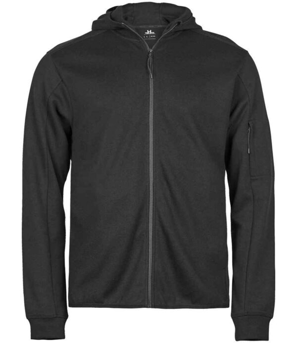 Tee Jays Athletic Hooded Full Zip Sweat Jacket - Image 2