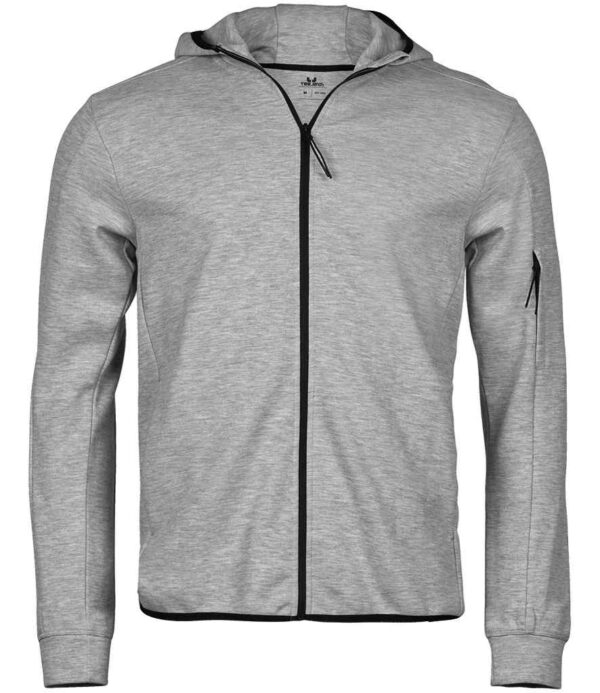 Tee Jays Athletic Hooded Full Zip Sweat Jacket - Image 5